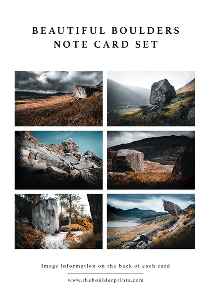 Beautiful Boulder Note Cards