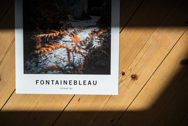 L'etrave, Fontainebleau | Climbing Places | A3 Climbing Print