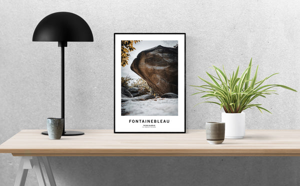 The Big Island, Fontainebleau | Climbing Places | A3 Poster Print
