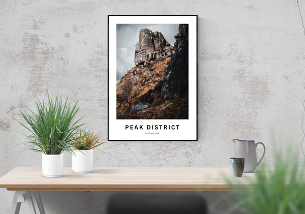 Peak District | End of the Affair | Climbing Places | A3 Climbing Print