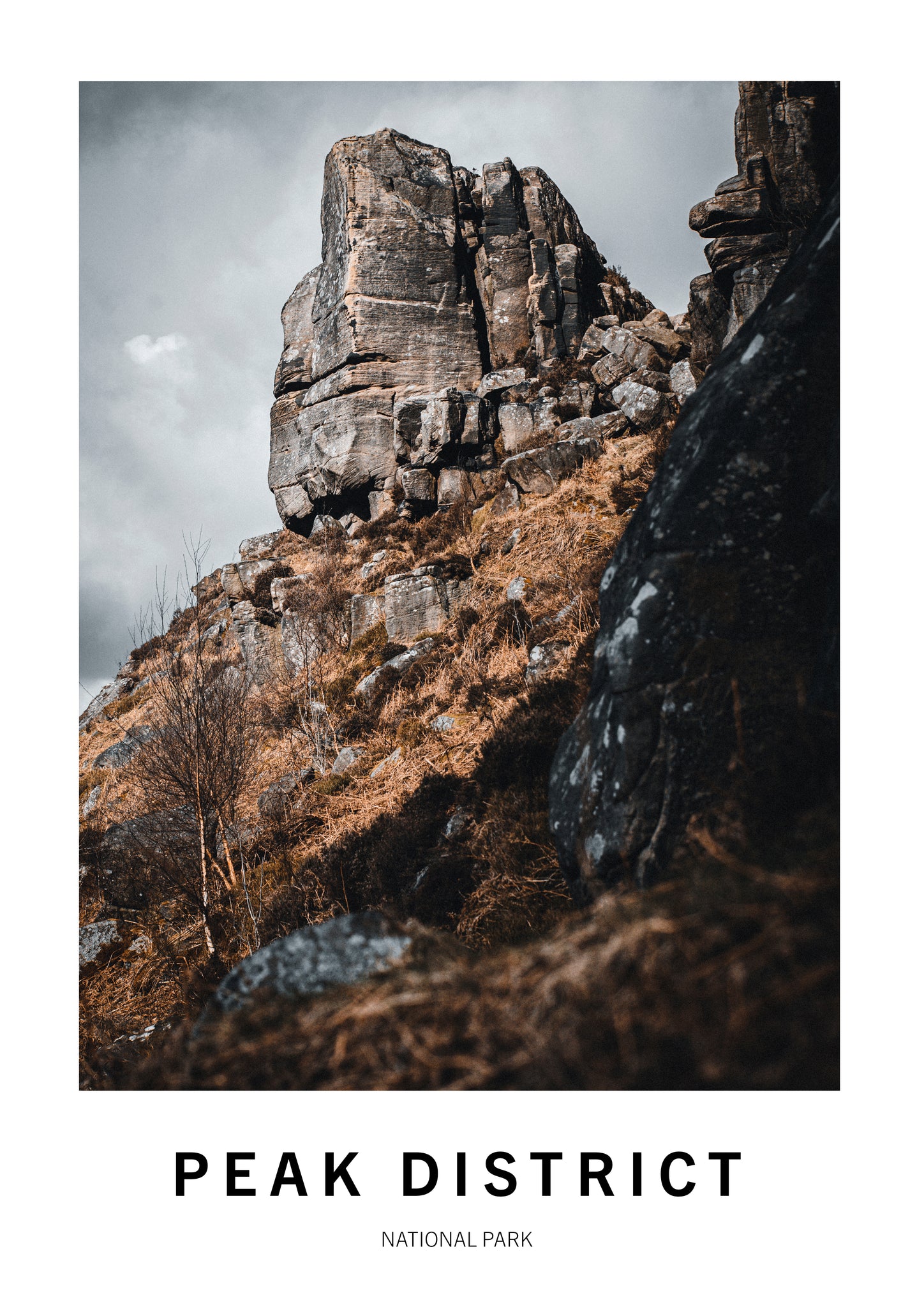 Peak District | End of the Affair | Climbing Places | A3 Climbing Print