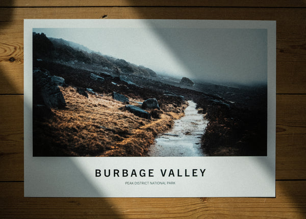 Burbage Valley | Climbing Places | A3 Climbing Print